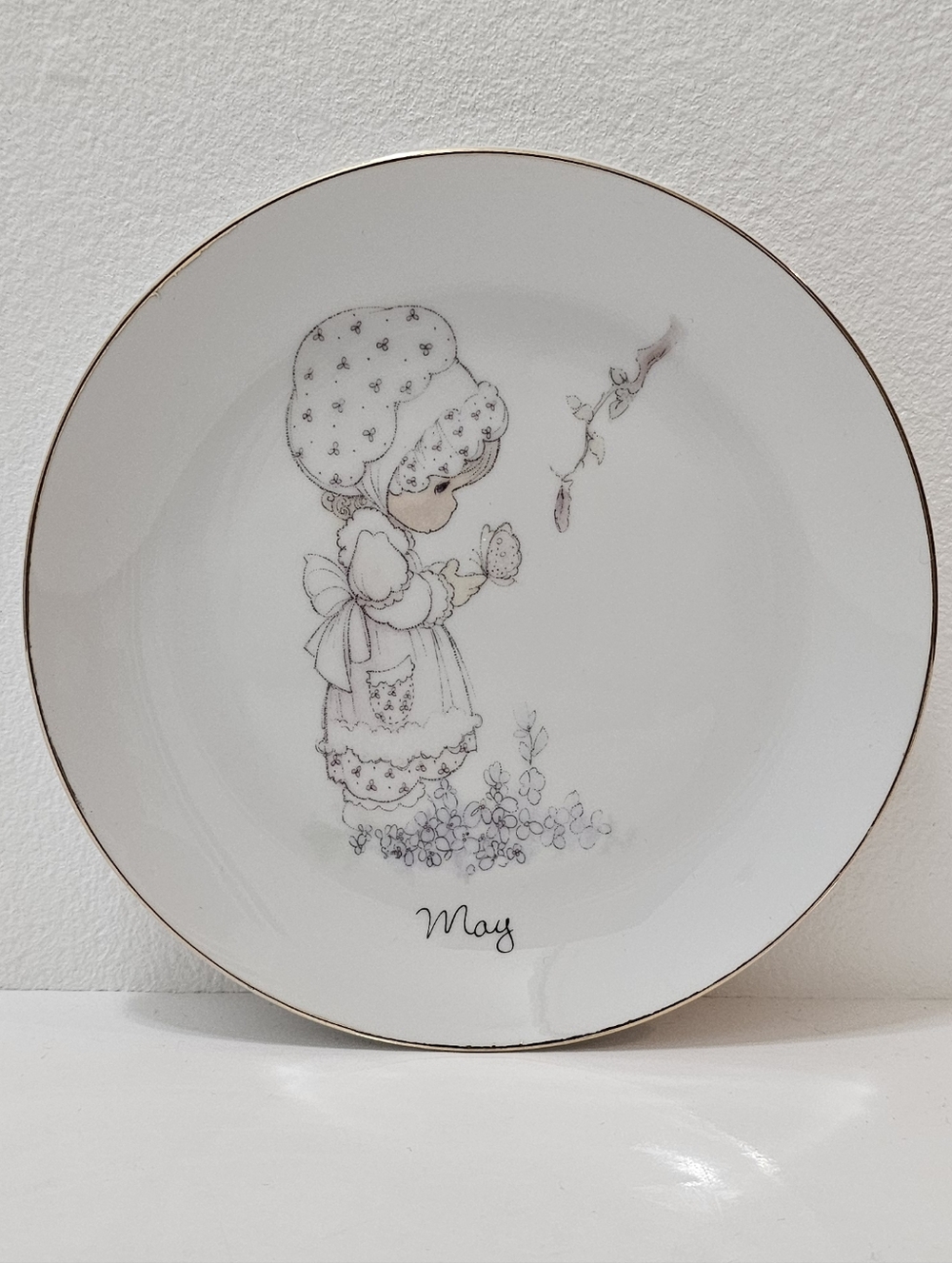 Precious Moments Months of the Year Plates - May